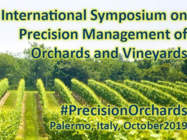 ISHS International symposium on precision management of orchards and vineyards, Palermo (Italy)