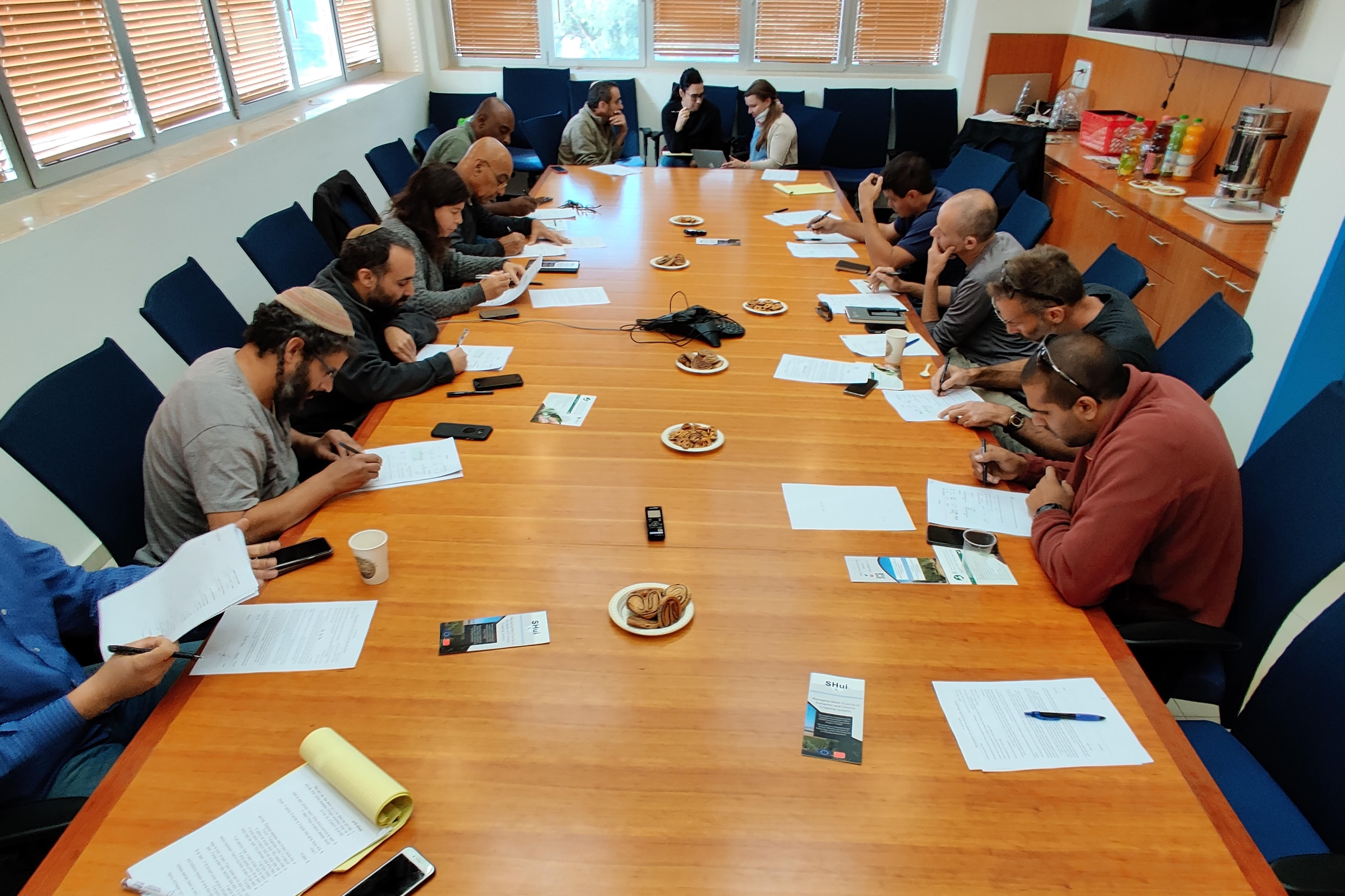 SHui focus group with farmers in Israel