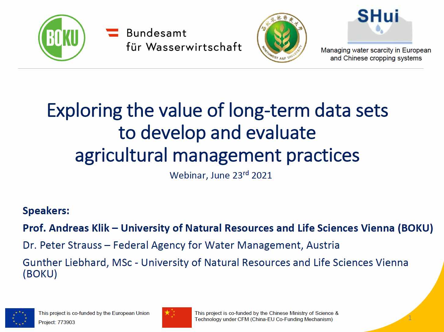 Exploring the value of long-term data sets to develop and evaluate agricultural management practices